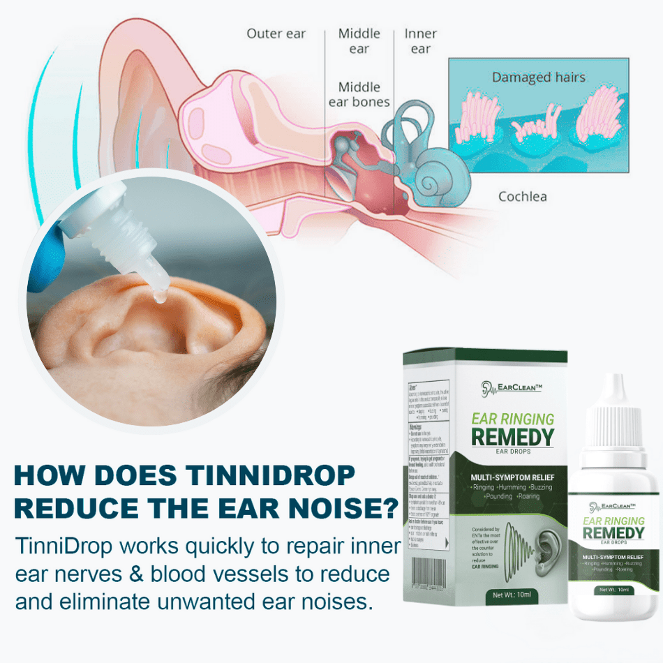 EarClean™️ Ear Ringing Remedy Drops