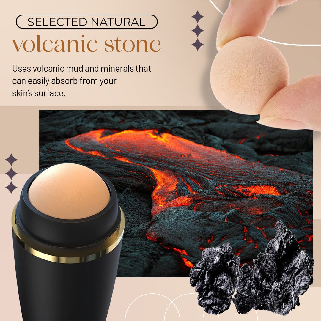 Reusable Volcanic Rock Oil-absorbing Roller